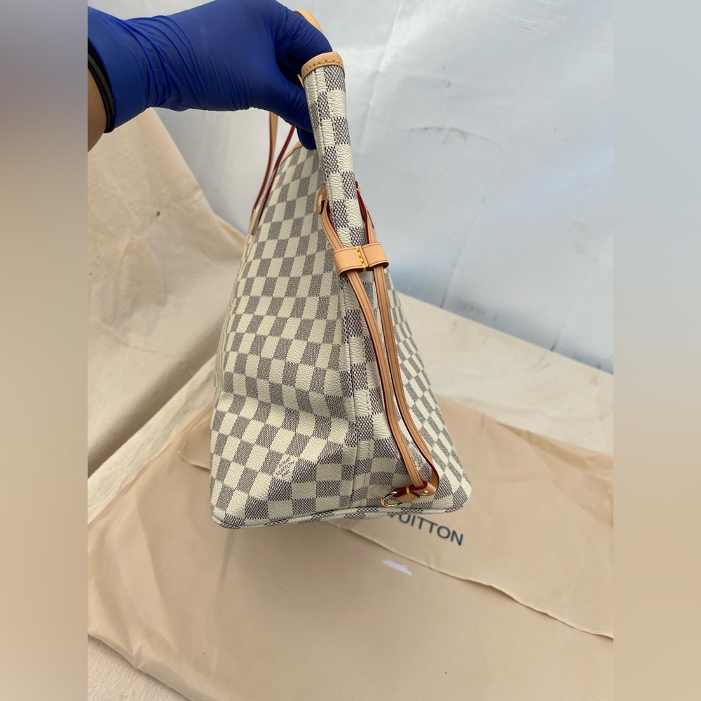 Damier Azur Neo Neverfull GM Rose Ballerine - Picture 4 of 8